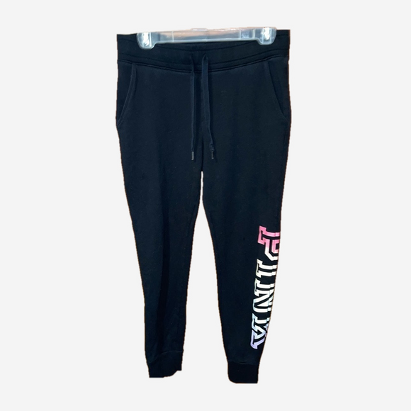 VS Pink Black Sweatpant/Joggers *make offers* - Picture 1 of 5